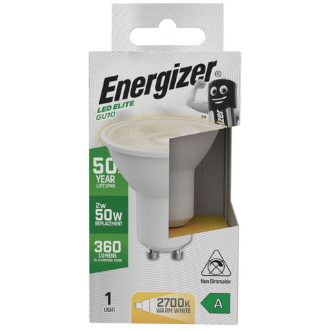 GU10 2w LED bulb 2700K