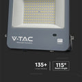 100w LED Floodlight With Photocell, 6500K IP65 Black