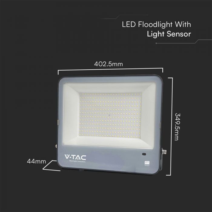 200w LED flood light with dimensions