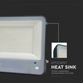 200w LED flood light with heat sink details