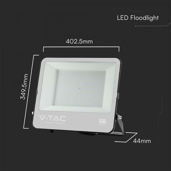 100w LED flood light with dimensions