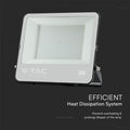 200w LED flood light with efficiency details