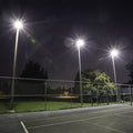court with 300w LED floodlights