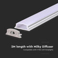 bendable aluminium profile with technical specs