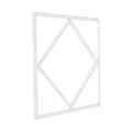 60W LED Diamond Borderline Panel 595x595mm – 6500K Cool White, IP20 (angle 2)