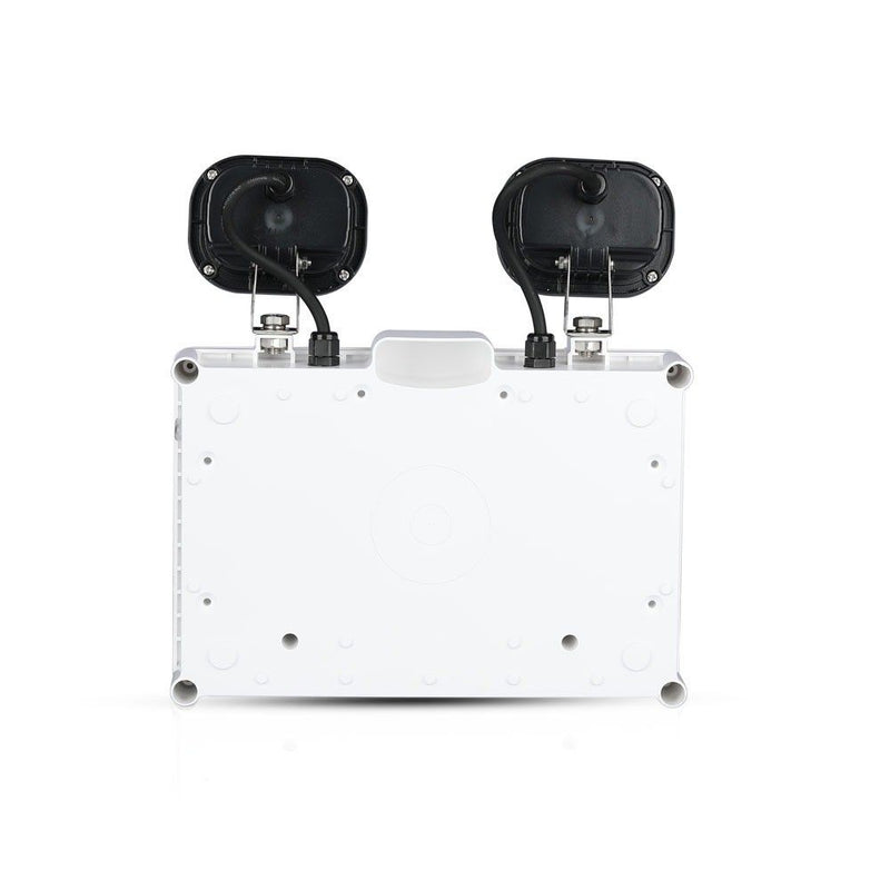 6W LED Emergency Twin Spot IP65 - Non Maintained (back)