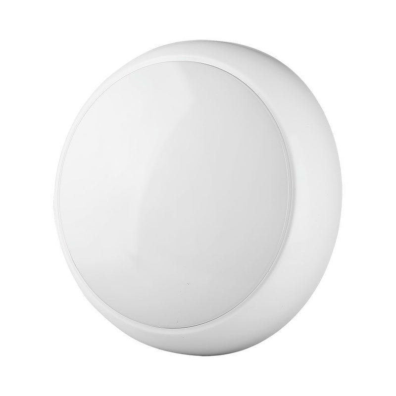 LED Dome Light with Sensor & Emergency – CCT & Wattage Adjustable – IP65 Polo Bulkhead (angle 2)