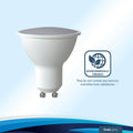 5w GU10 bulb with eco-friendly mark