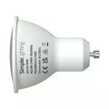 side of of gu10 lamp