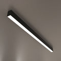 Surface mounted 5FT (150cm) LED Linear Light with a Black Finish