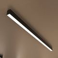 6FT (180cm) LED Linear Light, Surface Mount, Black - Warm White Light