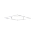 60W LED Diamond Borderline Panel 595x595mm – 6500K Cool White, IP20 (angle 3)