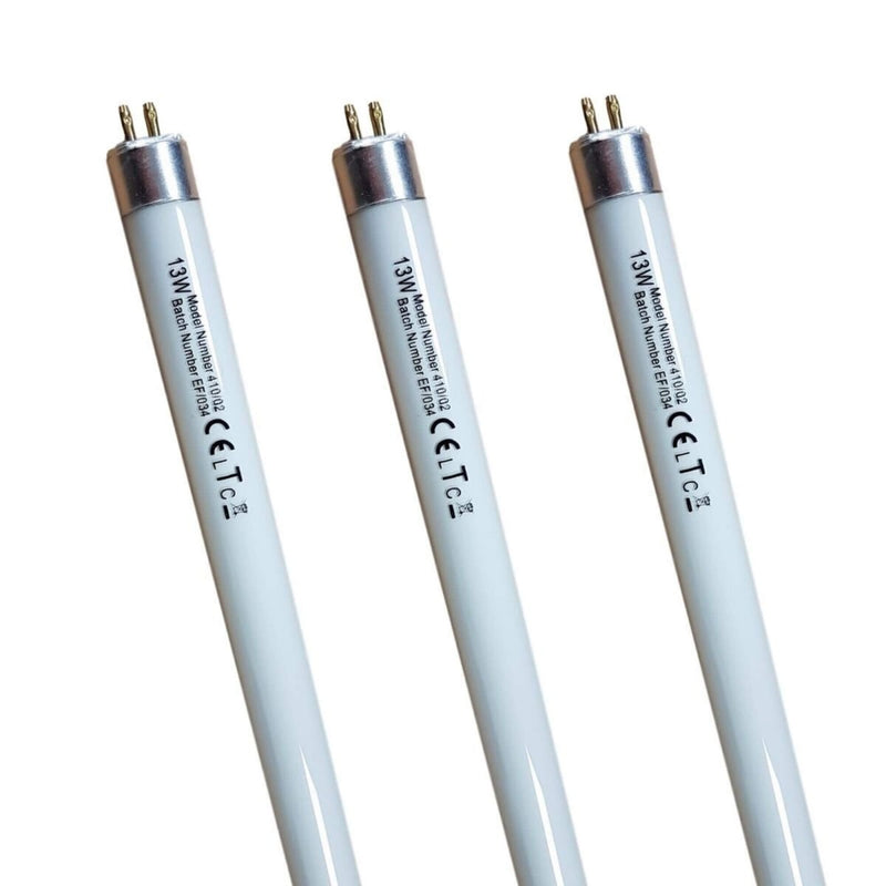 Close up of three 13W MFI & Howdens Replacement Tube