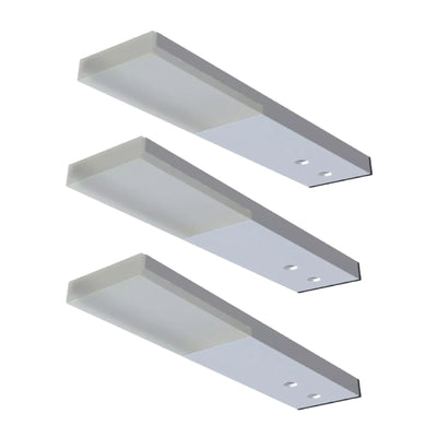 Pack of 3 Sirius Grace LED Over/Under-Cabinet Lights with 8w LED Driver