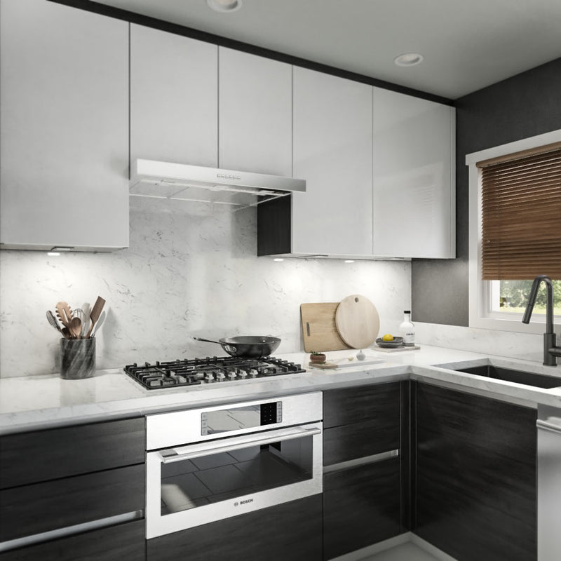 Modern Kitchen White Cabinet Recti Superslim