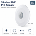 Simple Lighting - 5086 - Infographics - Slimline 360 PIR Sensor