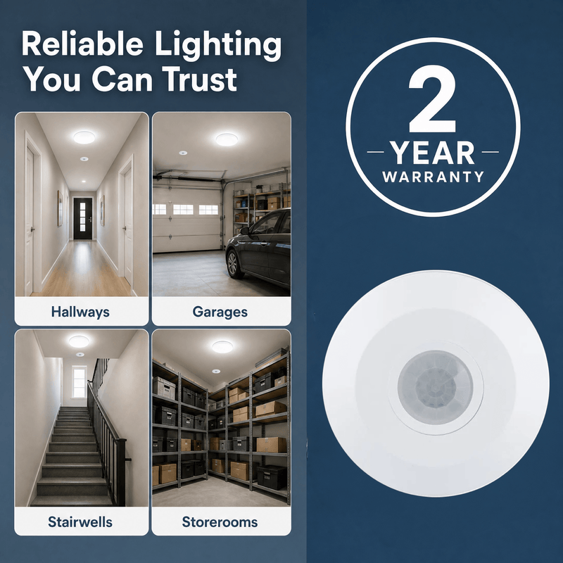 Simple Lighting - 5086 - Infographics - 2 Year Warranty