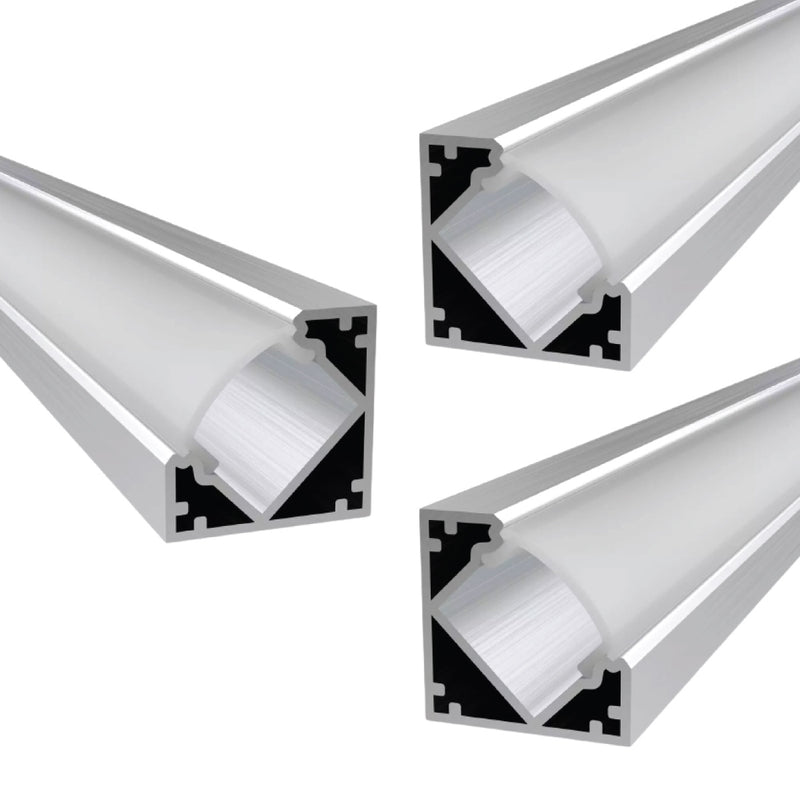 Pack of 3 Corner LED Profiles