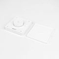 white CCT scene remote and magnetic plate