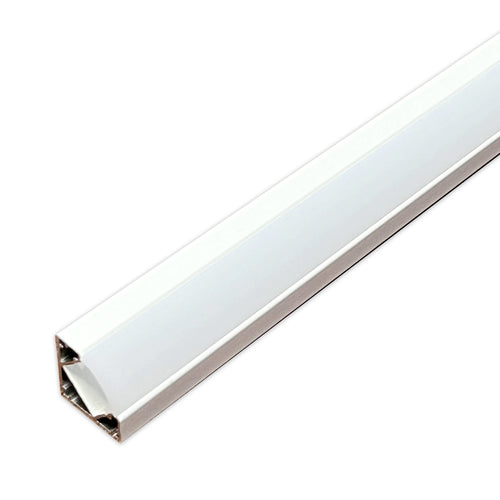 white LED corner profile