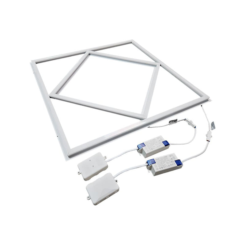 60W LED Diamond Borderline Panel With LiFud Driver (angle 2)
