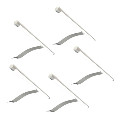 Pack of 5 T-Bar LED Over Cabinet Lights, 3.6w, 12v DC with 20w LED Driver