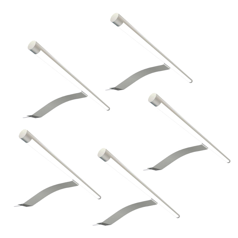 Pack of 5 T-bar LED Cabinet Lights