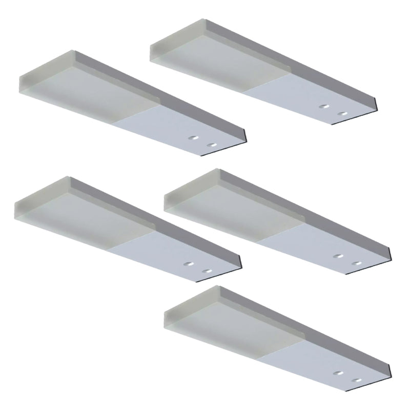 Pack of 5 LED cabinet lights
