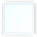 full top shot of a surface mounted LED panel light