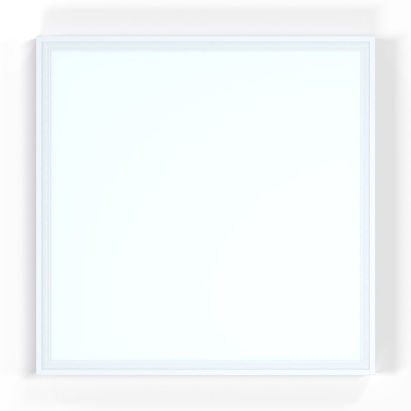 full top shot of a surface mounted LED panel light