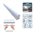 343mm linkable cabinet light with natural white light