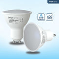 dimmable GU10 bulb with lumens and beam angle