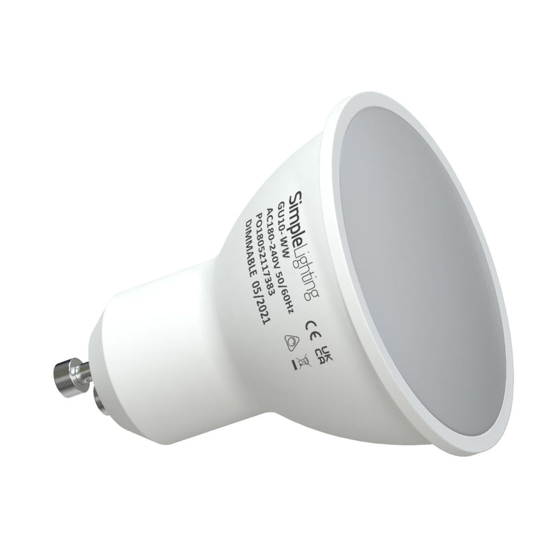 side of a GU10 bulb
