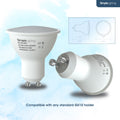 dimensions of 5w dimmable gu10 led lamp