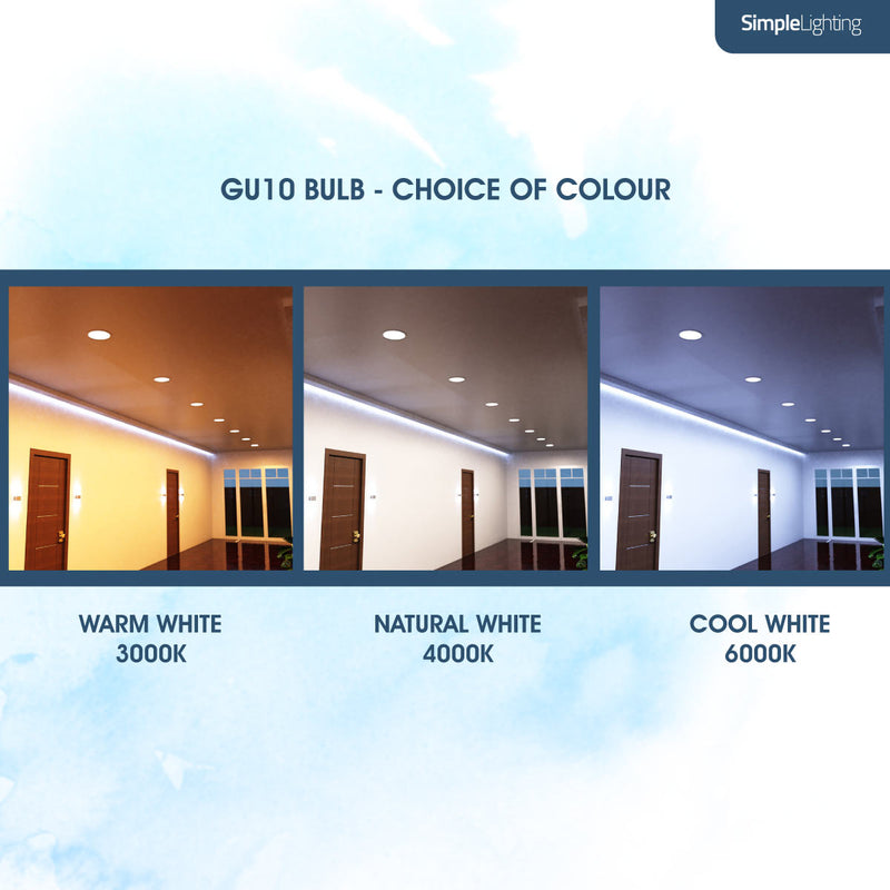led colours of 5w dimmable gu10 led lamp