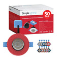 pack of 50 tilt downlights
