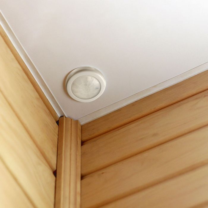 mounted white recessed PIR sensor