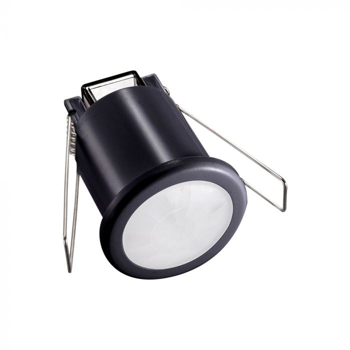 recessed black PIR sensor