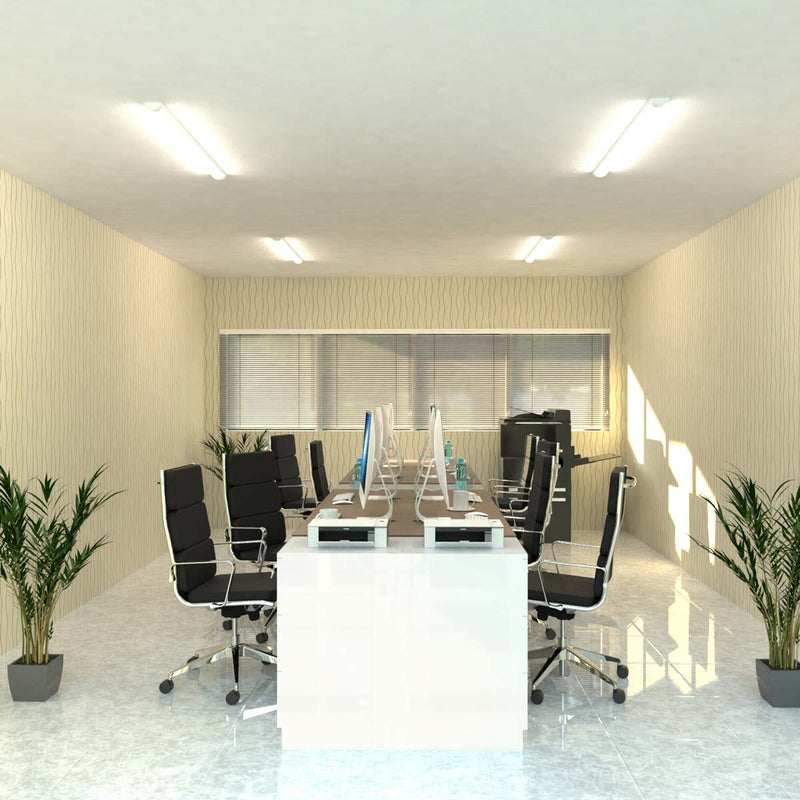 LED Batten light in the office