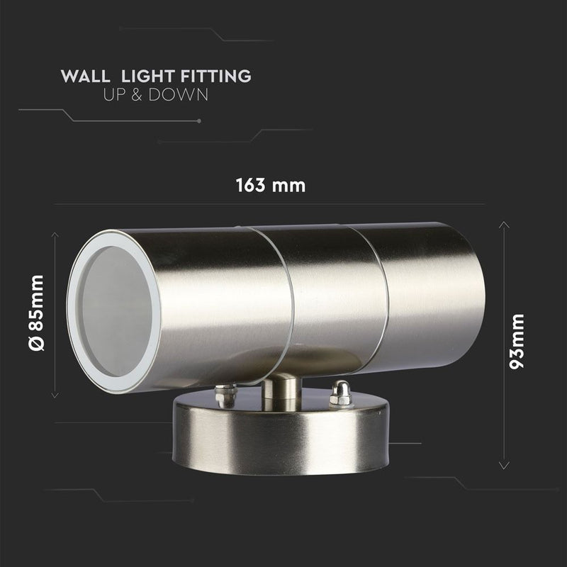 dimensions of a twin outdoor wall light