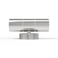 side of a twin outdoor wall light