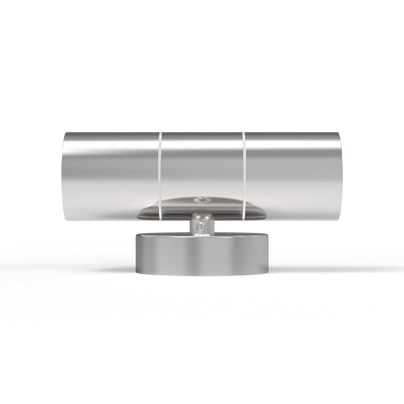 side of a twin outdoor wall light