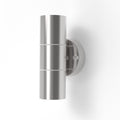 twin outdoor wall light