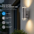 Simple Lighting - 7504 - Infographics - IP44 Rated For Outdoor Use