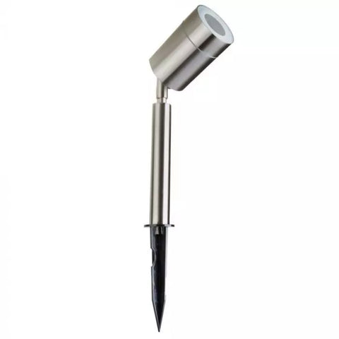 Garden Spike Light, GU10, Stainless Steel Body 