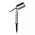 Full side view of Garden Spike Light, GU10, Stainless Steel Body from Simple Lighting