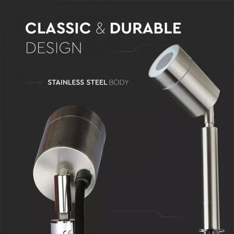 GU10 Garden Spike Light Classic and Durable Design