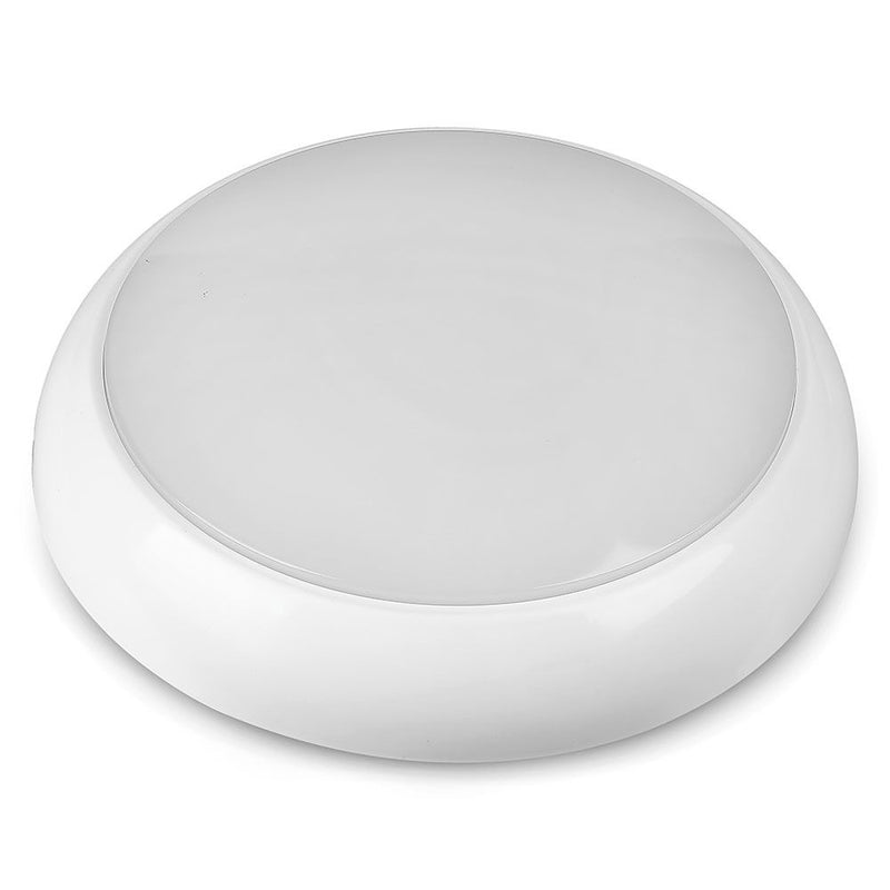 18w LED Polo Twist & Lock Bulkhead / Dome Light With Microwave Sensor