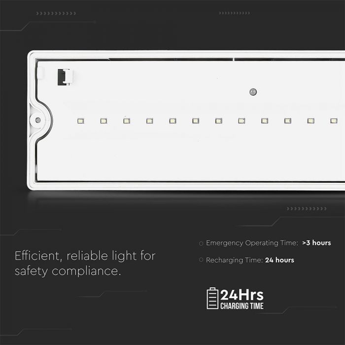 ExitGuardian - LED Exit Signage - Exit sign LEDs with details