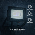 30W Eco Flood LED Outdoor Light – 6500K Cool White - IP65 Waterproof